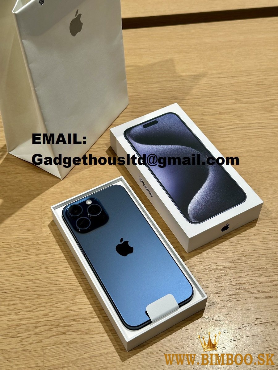 Apple iPhone 15 Pro 128GB = 700 EUR , iPhone 15 Pro Max 256GB = 800 EUR, iPhone 15 128GB = 530 EUR ,