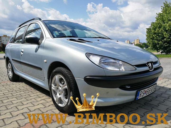 PEUGEOT 206 SW COMBI 1.4 HDI/SPOTREBA /3,8/MAX 4,4 NA 100 KM