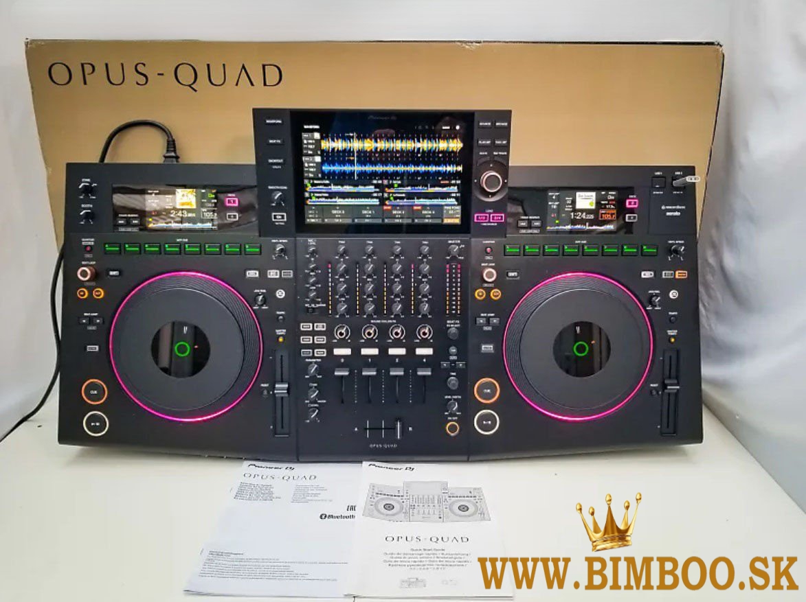 AlphaTheta XDJ-AZ, OMNIS-DUO, Pioneer OPUS-QUAD, Pioneer XDJ-RX3, Pioneer XDJ-XZ, Pioneer DDJ-FLX10