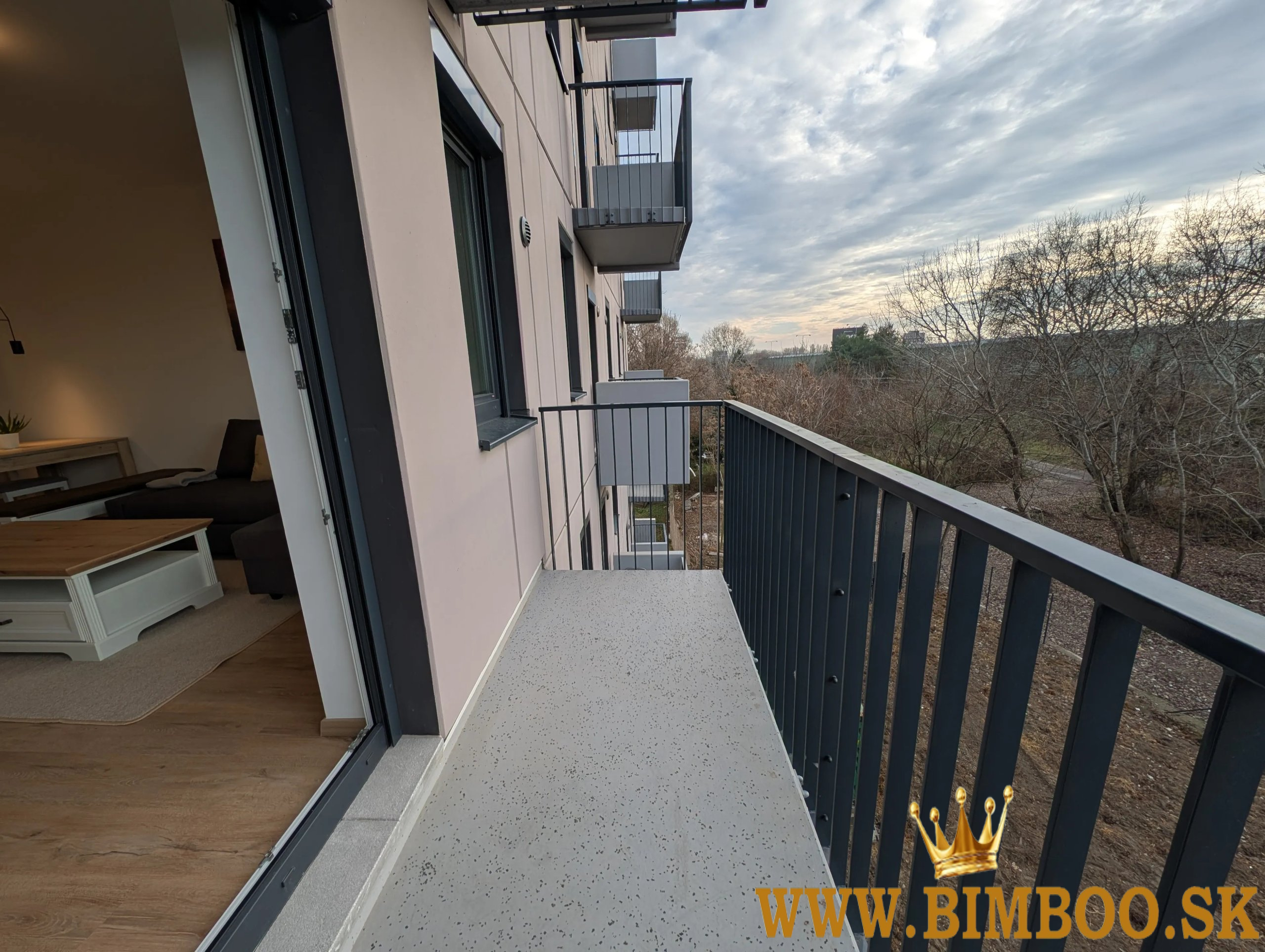  Nový klimatizovaný 2-izbový byt s balkónom – projekt NUPPU