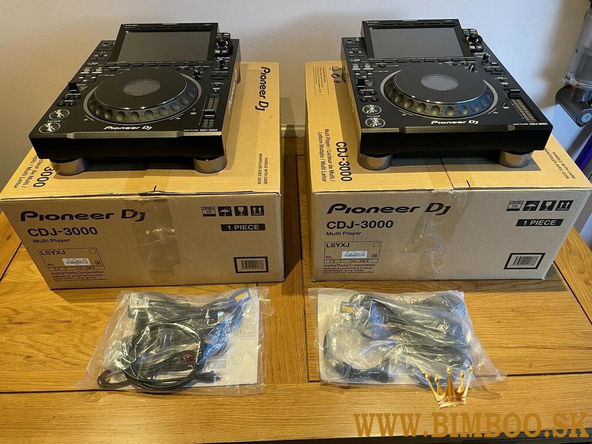 Pioneer CDJ-3000, Pioneer DJM-A9, Pioneer CDJ-2000NXS2,  DJM-900NXS2, Pioneer DJM-V10-LF , DJM-S11