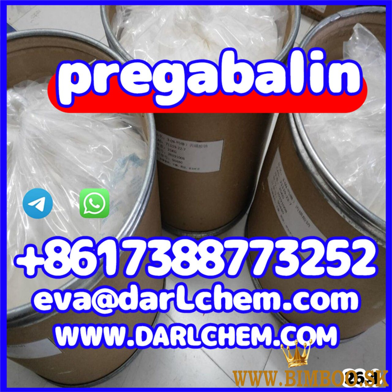 Manufacturer Supply  pregabalin powder with Top Quality Hot!