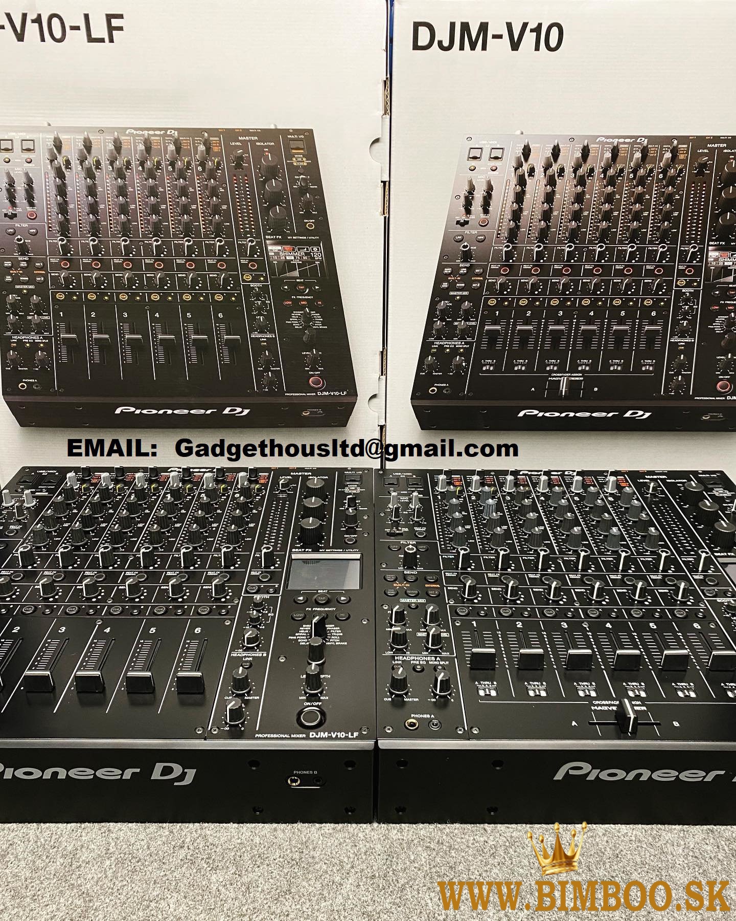Pioneer CDJ-2000NXS2 , Pioneer DJM-900NXS2 , Pioneer CDJ-3000 , Pioneer DJM-A9 , Pioneer DJM-V10-LF