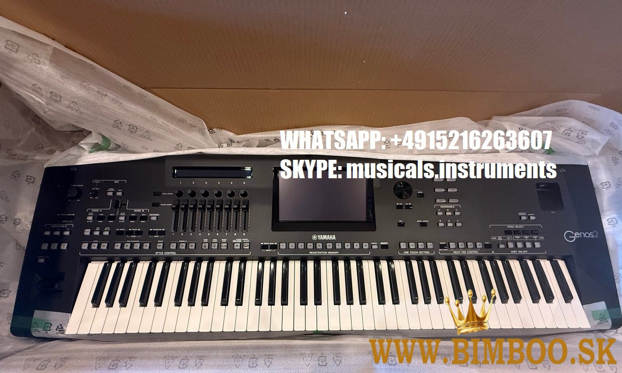 Nové Yamaha Genos2 76-kľúč XXL /Yamaha Genos 76-kľúč XXL / Tyros5, Motif XF8, Yamaha PSR-SX900, Yama