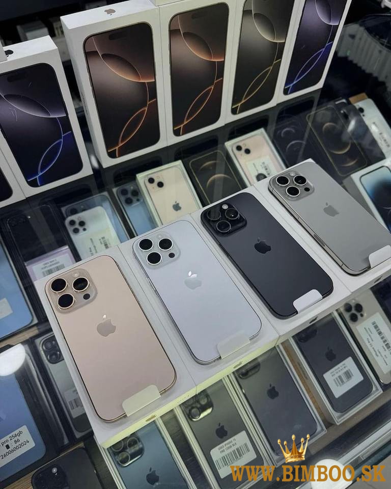 Originál Apple iPhone 17 Pro Max, iPhone 17 Pro, iPhone 17, iPhone Air, iPhone 16 Pro Max