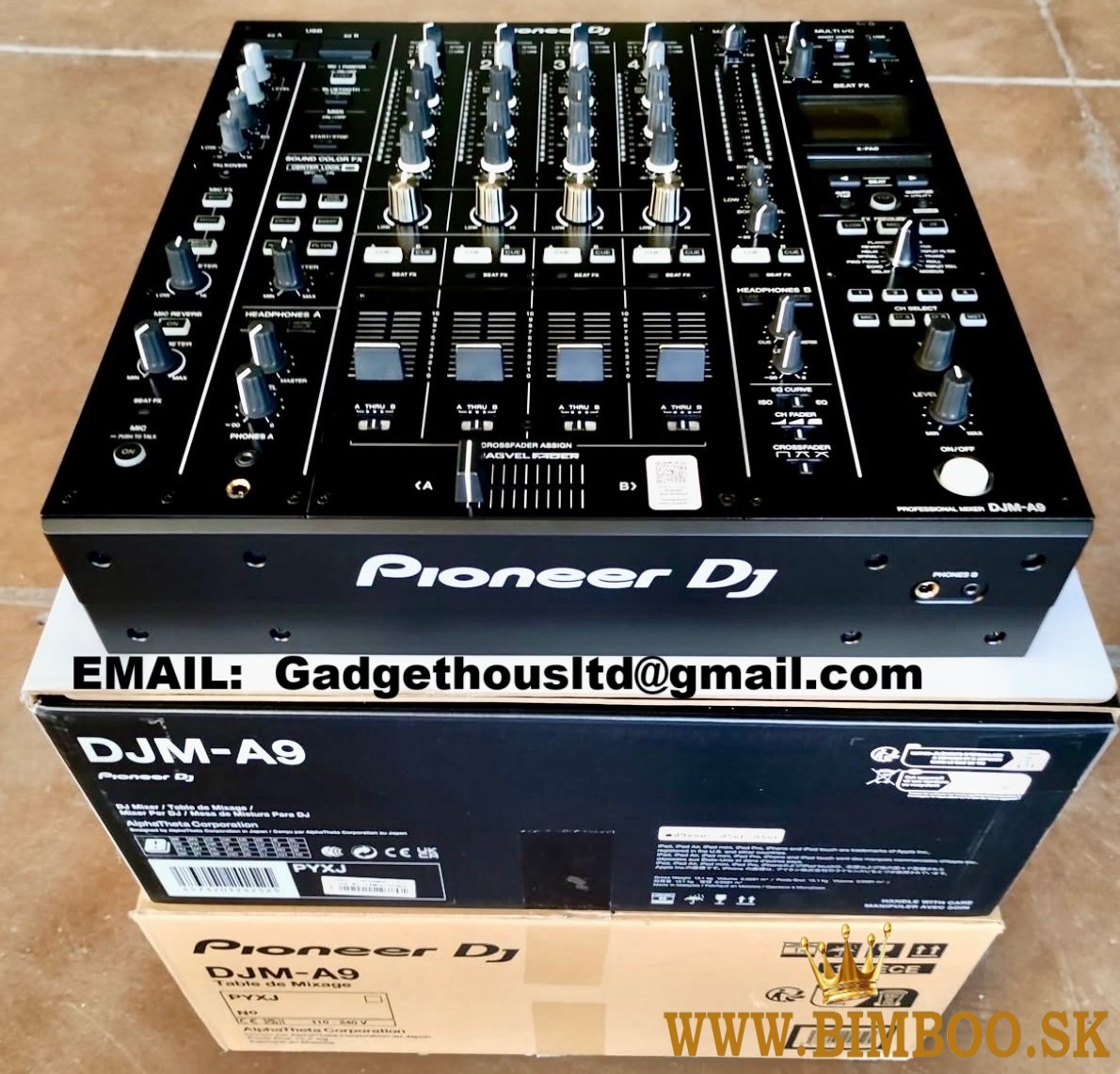 Pioneer XDJ-RX3, Pioneer XDJ-XZ, Pioneer DDJ-FLX10, Pioneer OPUS-QUAD, AlphaTheta XDJ-AZ, OMNIS-DUO