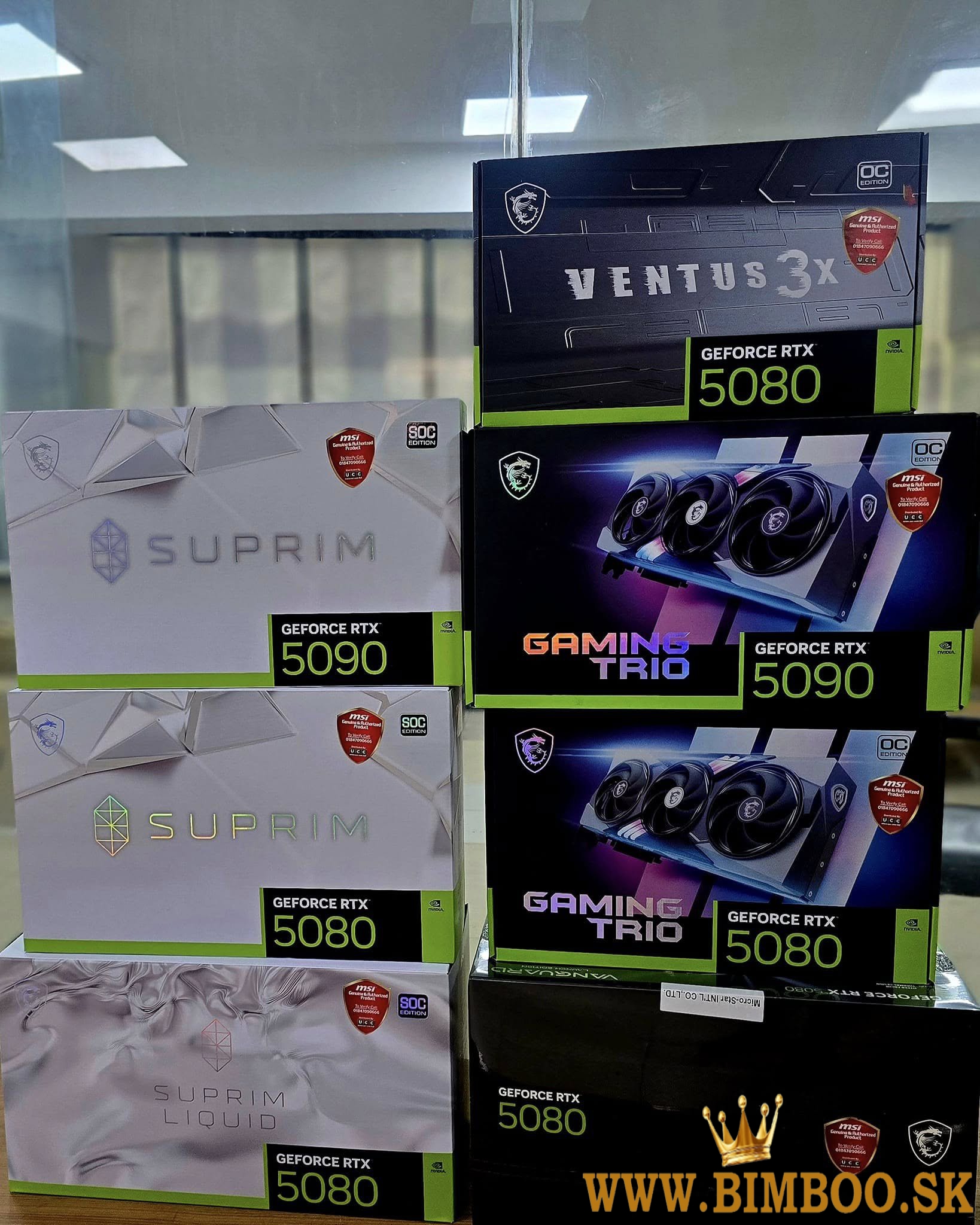 GeForce RTX 5090 , RTX 5080, RTX 5070 Ti , RTX 5070 , RTX 4090 , RTX 4080 Super,  RTX 4080