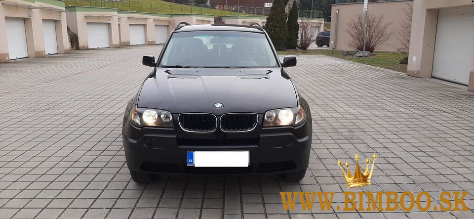 PREDAM BMW X3, 2,0D,110KW, 4X4