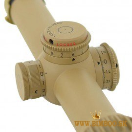 Schmidt Bender 1-8x24 PM II ShortDot Dual CC MDR-T6 ST LT MTC / ST LT ZC 0.1 mrad ccw Pantone 7504M 