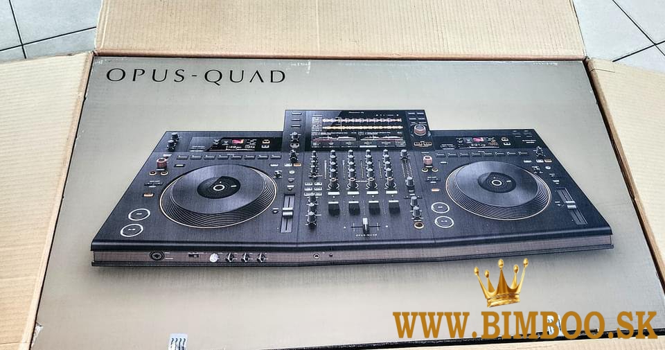 Nový AlphaTheta XDJ-AZ DJ systém, Pioneer OPUS-QUAD DJ systém, Denon DJ Prime 4+W, Pioneer XDJ-XZ-W,