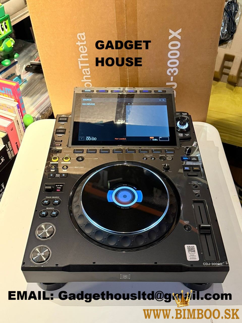 AlphaTheta XDJ-AZ, AlphaTheta OMNIS-DUO, AlphaTheta DDJ-GRV6, Pioneer XDJ-RX3,  XDJ-XZ,  OPUS-QUAD