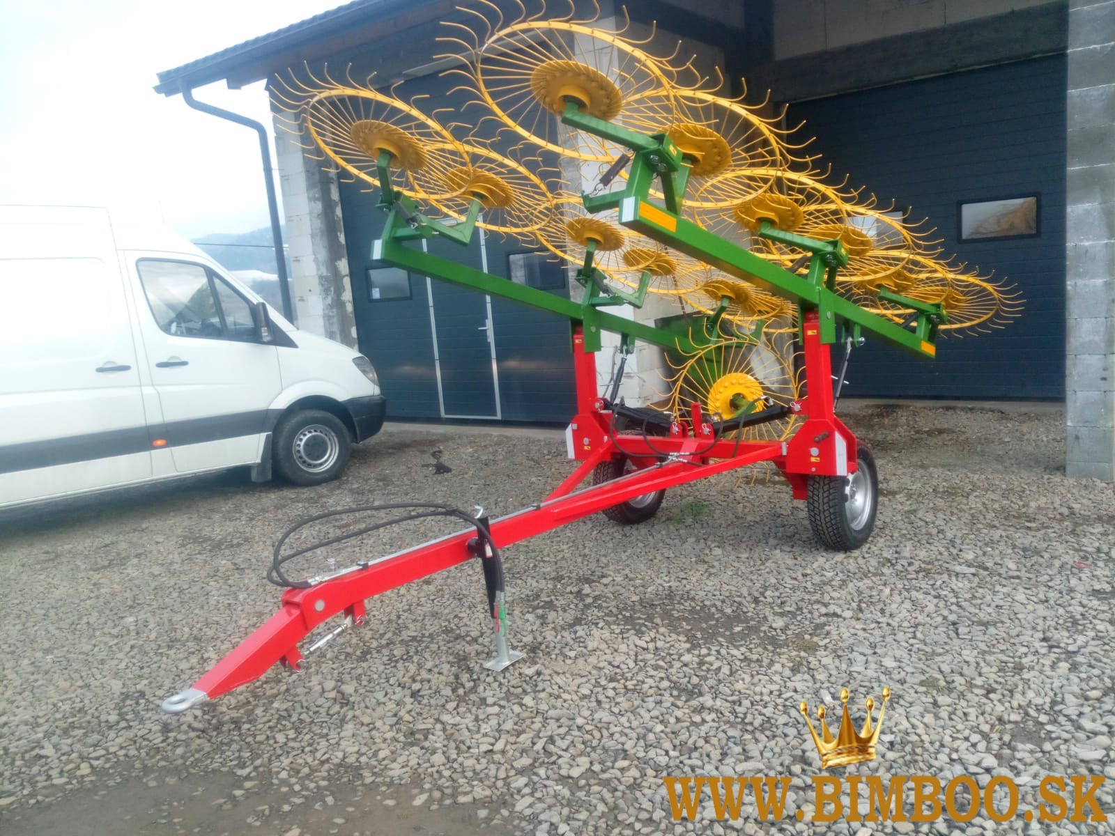 V-rake 7m hrable